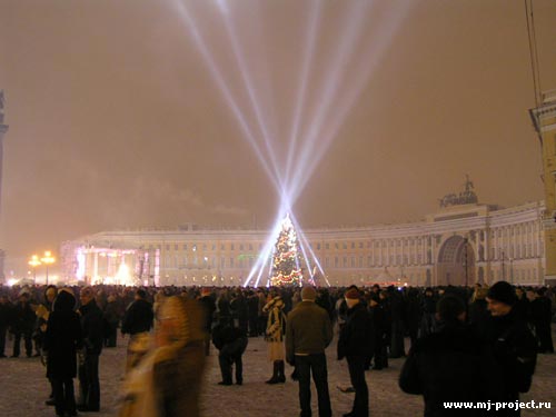 Новогодняя елка в Петербурге